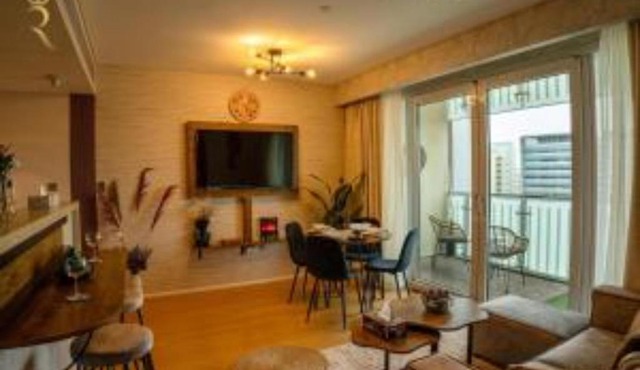 1BR Muneera Island Haven - Al Maha Serene Escape