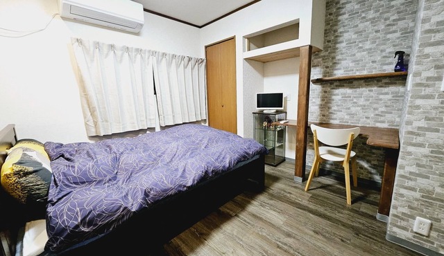 1F1 double bed 1single bed1 sofa bedkitchen - Hanazono Stay 1F A/Kyoto Kyōto in Kyoto