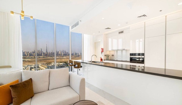 2BR in with Burj Khalifa View
