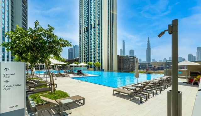 41st Floor 2BD Apartment in Downtown Views II Walk to Dubai Mall