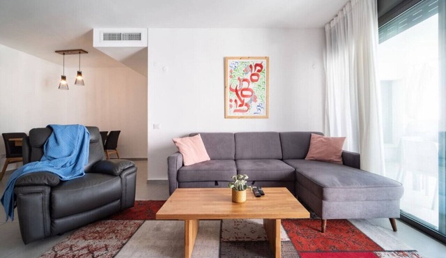 Achziv Beach Haven 3BR Apartment by Sea N' Rent