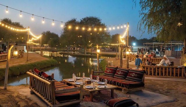 Al Marmoom Oasis Bedouin Tent Experience
