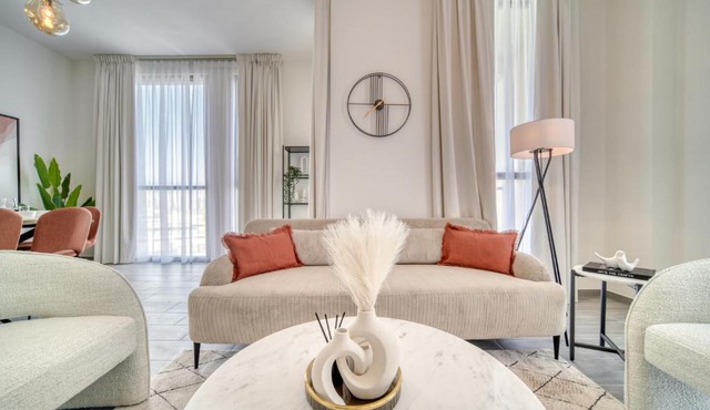 Alluring 2BR with Assistant Room at Mesk 1 Midtown Dubai Production City by Deluxe Holiday Homes