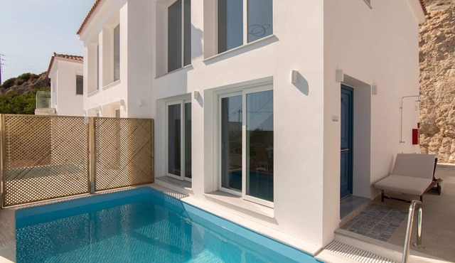 Alluring Samos Beachfront Villa | Villa Thalassa Breeze | Panoramic Sea Views |. in Samos