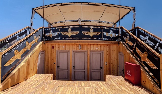 Anoush Dahabiya Nile cruise Double Room 2 nights From Aswan to Luxor on Saturday