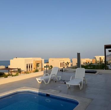 Beach front 414 villa private pool