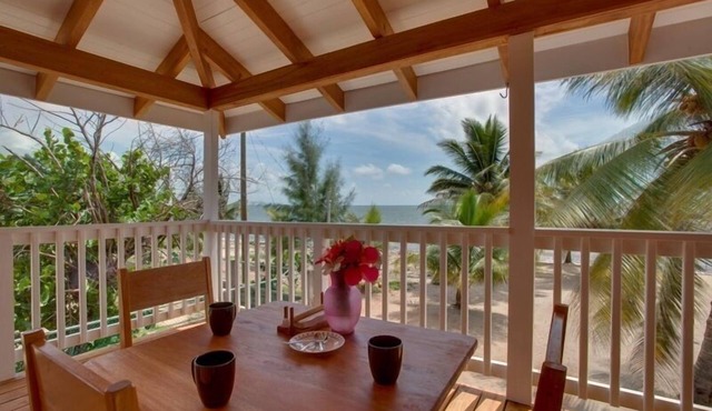 Beach Front Rental, Casita Del Mar, Hopkins, Belize in Hopkins