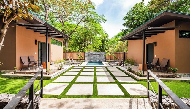Boutique Nature Villa Near Potrero Beach Pool Fast WiFi Self Check-In