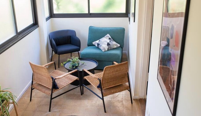 Bright and Cozy Bauhaus Gem