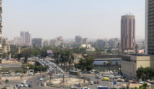 Central beautiful apartment with Nile view/jacuzzi in the center of Cairo in Giza Governorate