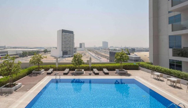Charming Studio at Azizi Aura Residences, Jebel Ali by Deluxe Holiday Homes