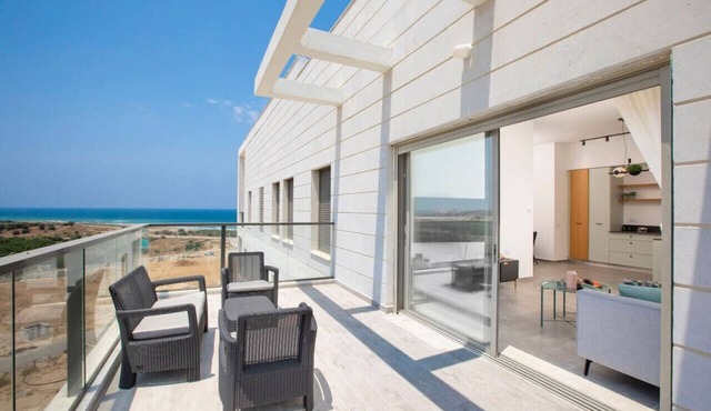 Chic Sea View Balcony Escape by Sea N' Rent