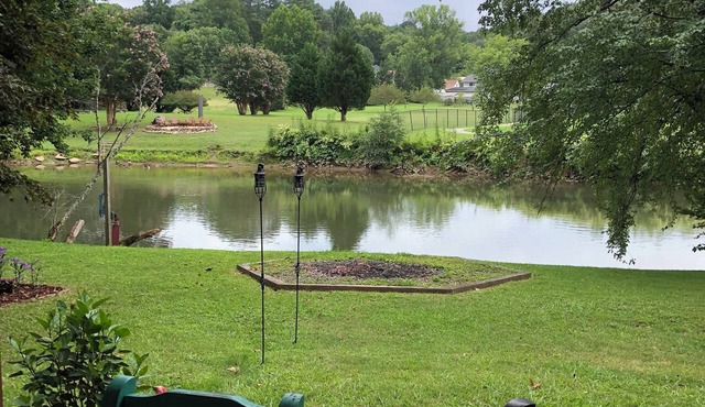 Cottage on Toccoa River, walking distance to restaurants and entertainment. in McCaysville