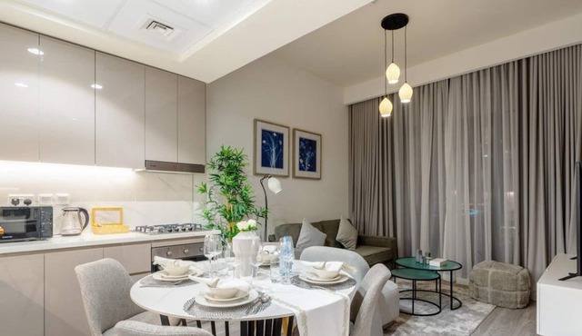 Cozy 1 Bed Apt in Azizi Riviera Dubai-Capital Stay