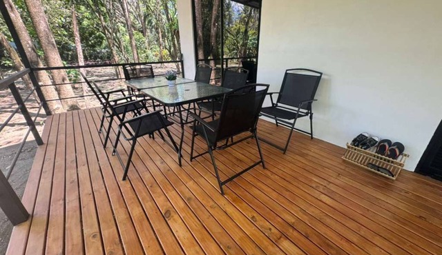 Cozy 2-bedroom house in tranquil Playa Zancudo with AC