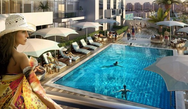Cozy Studio in front of UAE Ex. metro - BRC