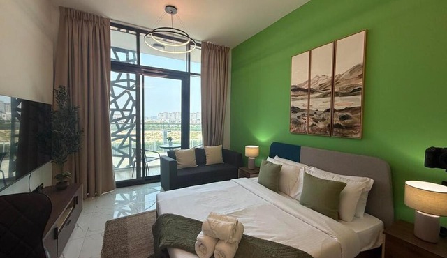 Cozy Studio -Masdar City - Pool & Gym