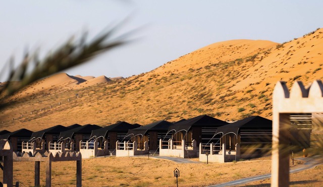 Discover refined comfort & desert charm in Deluxe Tents at Thousand Nights Camp