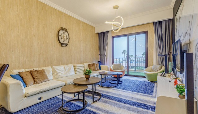 Exquisite 2BR Seafront Haven with Resort Lifestyle and Panoramic Sea Views