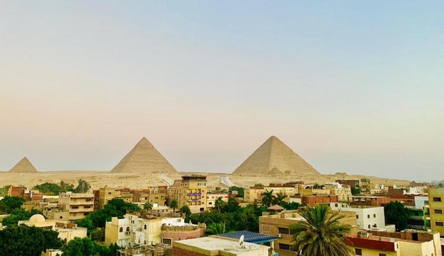 Eyad Pyramids view in Cairo
