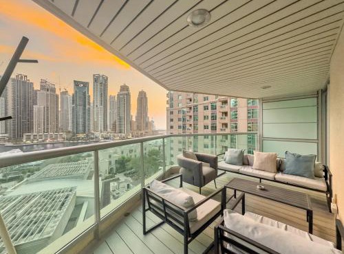 FIRST CLASS 2BR Marina Luxe Views