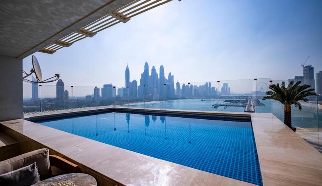FIVE Palm Jumeirah 2BR Luxury Penthouse, Private Pool, Full Marina Sea View