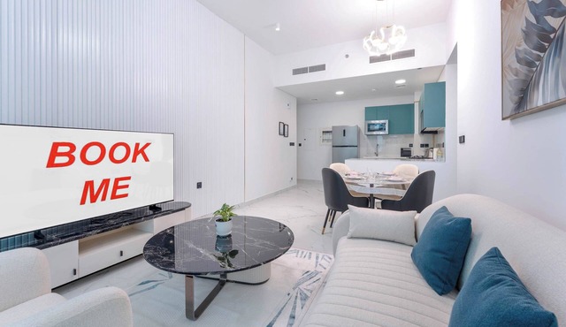 Free housekeeping visits during your stay - StayShort - Modern 2BR in Arjan that Sleeps 4