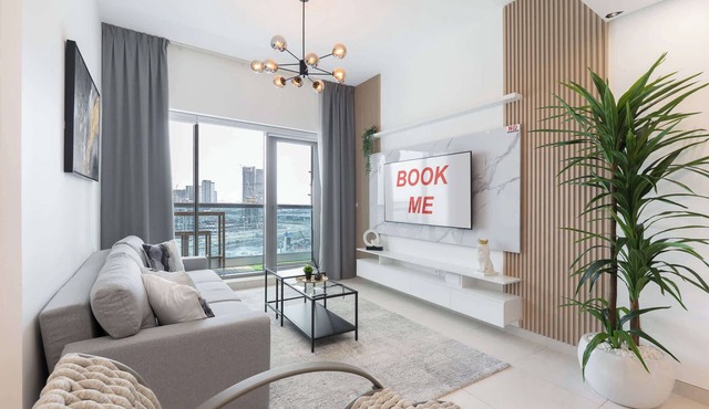 Free housekeeping visits during your stay - StayShort - Modern 1BR in Prime Business Bay 4 Guests