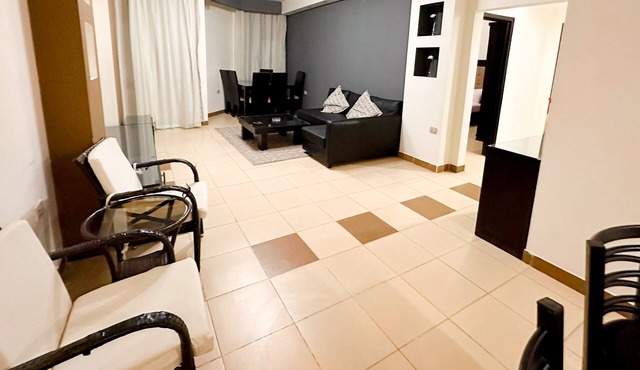 Fully furnished 02 BR with sea view roof top