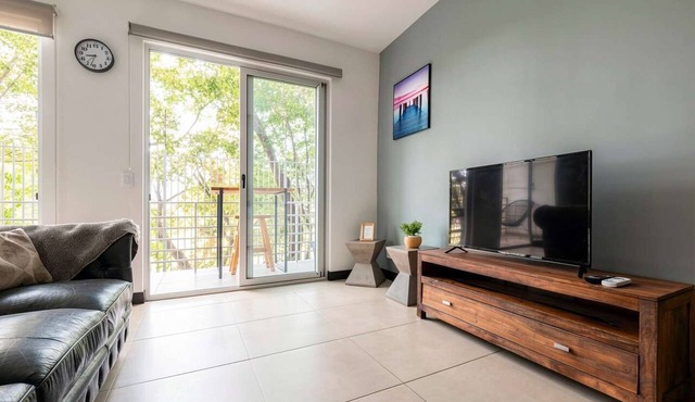 Furnished Studio in San Jose Urban Flats Bldg in Pozos