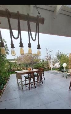 Garden apartment in Neot Golf, with sea view
