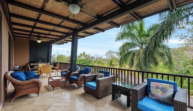 Hillside: Terrace, Pool, Concierge & Beach Access