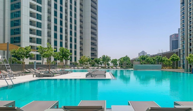 Impressive 3BR + Maid's Room w/Burj Khalifa Views