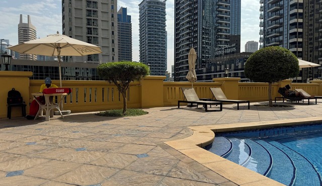 JBR Walk# Amwaj Suites - 2 BR# Beach Access#Sleeps5