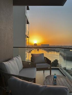 Juman flat Marina and Sea view