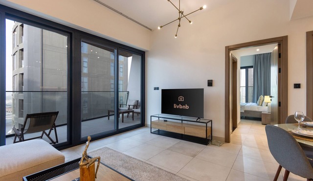 Livbnb-Classy 2B w/Jacuzzi & BurjKhalifa View