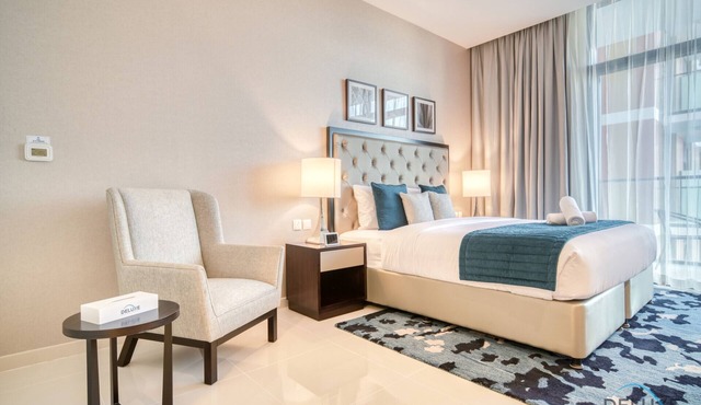 Lively Studio at DAMAC Celestia A Dubai South by Deluxe Holiday Homes