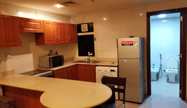 Lowest rent, fully furnished studio in Al Hamra, Ras al Khaimah