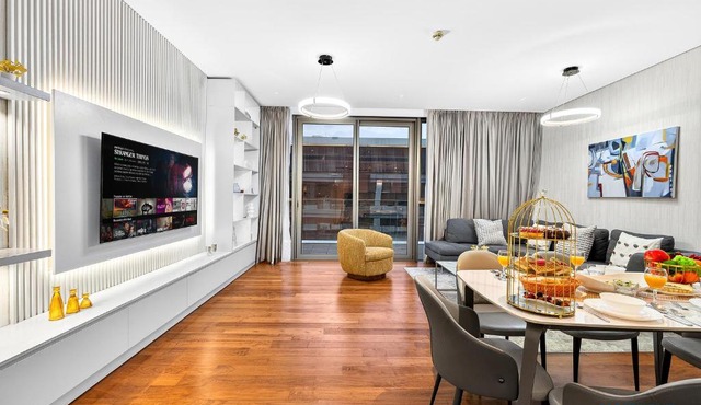 Lush 2BR & Maids City Walk with Burj Khalifa View