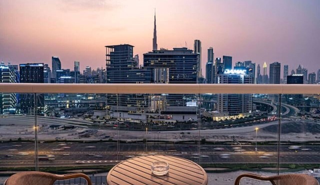 Lux 2BHK in prime Business Bay location Burj Khalifa Views