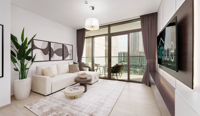 Luxe 1-Bedroom Elegance in Palace Residences