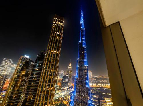 Luxe 2BR at Grande Signature Residence The Bellagge with Burj Khalifa View