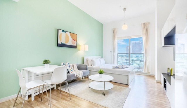 Luxe Studio with Upgraded Interior in Sports City