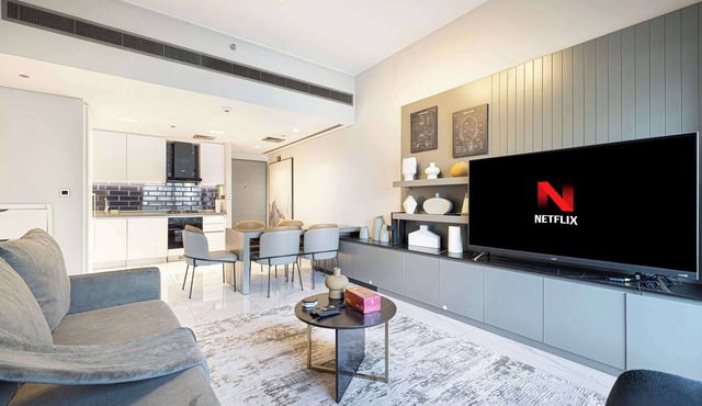 Luxurious 2-Bedroom Pool View Apartment in MAG 318, Business Bay
