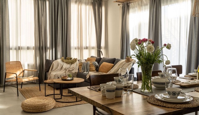 Luxury 3 Rooms Apt Balcony Parking | HaKerem A43
