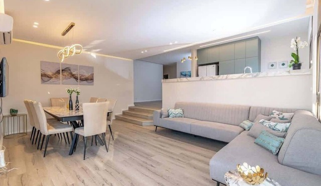 Luxury apartment with panoramic view