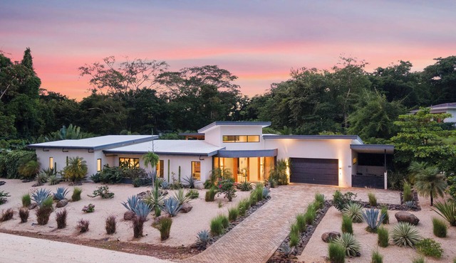 Luxury home in Playa Grande with 45 ft saltwater pool and 4 minute walk to beach