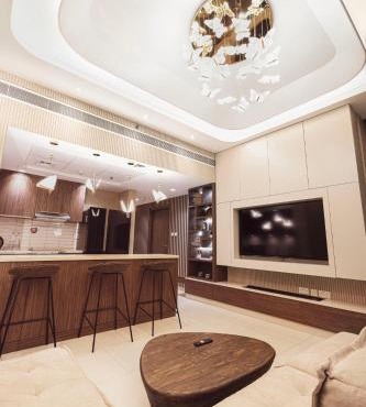 Luxury Huge 1BR apartment With Private Garden in Uptown Al Zahia