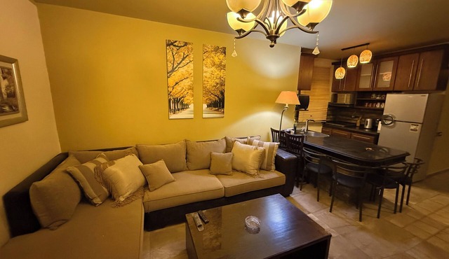 Luxury Pool View/2BR Retreat in Ein El Sokhna