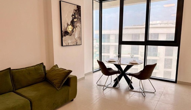 Luxury waterfront apartment with private beach